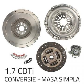 Kit4p - ambreiaj si volanta simpla OPEL ASTRA H (L48) | 1.7 CDTI motor diesel, Z 17 DTH, NATIONAL